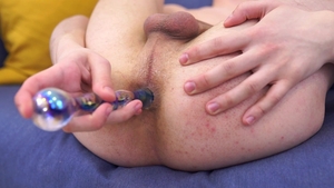 BoyFun - Shaved Mike Steed show uncut cock