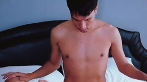 gay Vietnamese Hunk Muscle fuck youthful chap