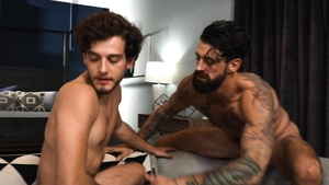 NextDoorBuddies: Brunette Blake Wilder masturbation