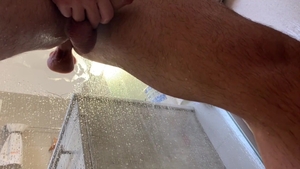 stroking In The Shower After Gym!