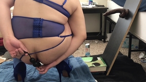 deep Throating Bbc sextoy before Wrecking ass