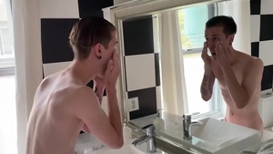 Gay enjoys greatly loud sex