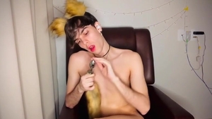 A tasty Pup With A large fuck