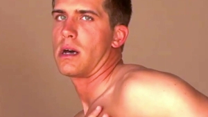 DirtyBoySociety: Athletic brunette Brandon wishes raw sex