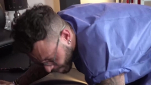 MachoFactory.com: Goes wild on cock in dungeon