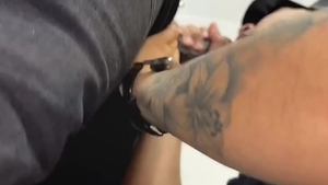 Police Wrecking & Feeding dude Officer slutty Mancum