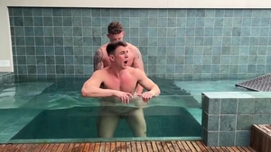 OF - TOM pounds VICTOR'S MUSCLE wazoo - Tom Valentine & Victor Vivone