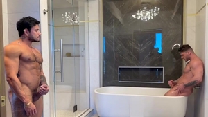 William Seed bonks Alejo In The Hotel bath Tub