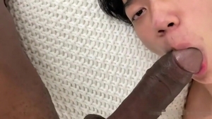 enormous dark 10-Pounder FOR asian twink