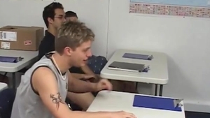 Sex-Ed Autofellatio orgy