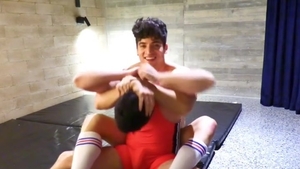 Wrestling naked And In A Singlet (no Sex)