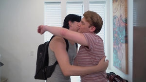 Brother Crush: Little Ginger Gets It from Big Bro