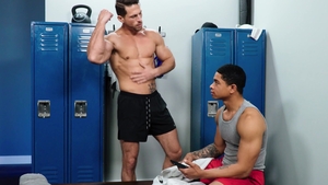 nextdoorstudios: Roman's Naughty Gym Fun