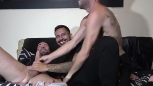 Jess Royan Is hammered By Pablo And Sebas Cortes In Paris