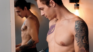 Next Door Taboo: Barebacking Stepbrothers at Work