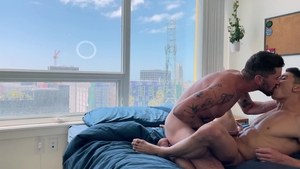 Next Door Homemade: Jock Trio Takes Turns Filling Holes