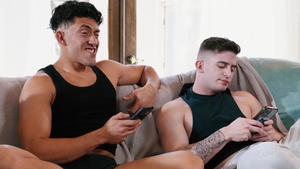 Jerk Buddies: Tattooed Latinos Enjoy Bareback