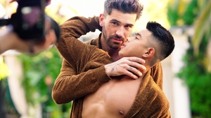 Rod's Room: Muscular Men in Tight Embrace