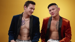 Rod's Room: Tatted Twinks Get a Rough Workover