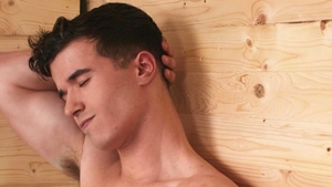 Men: Tattooed Twink Callum West's Sauna Surprise