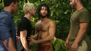 Men: Sweat-Drenched Twister In Trees