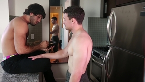 Men: Erik Engulfs Diego's Eager Manhood