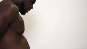 Noir Male: Masturbating on Black Cocks