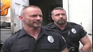 Falcon Studios: Marino Flashes Ass for Cop Attention