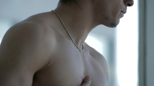 Next Door Male: Teasing Telescope Tugs on the Beach