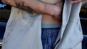 Next Door Male: Wrangling the Longhorn with Aaron