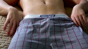 Next Door Twink: The Rhythm of Lance's Masturbatory Journey