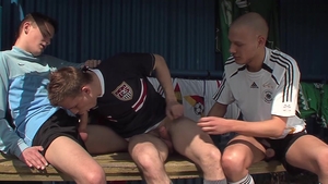 Soccer Trio Can't Resist Temptation