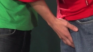 Alex Takes a Load on His Angelic Face