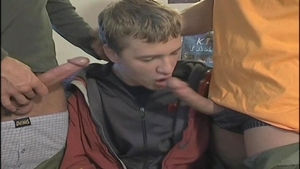 Man Juice Showers in Triple Action