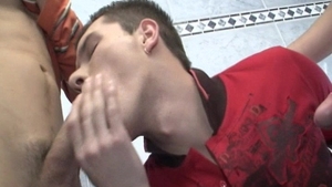 Men's Room Antics with Massive Members