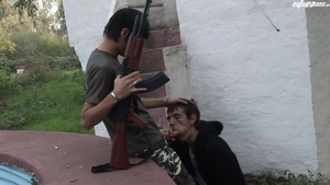 Youngster's Throat Filled with Army Meat