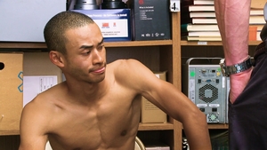 Young Perps: Mall Miscreant Mops Up His Own Mess