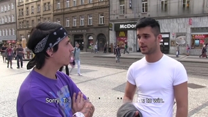 Czech Hunter: Money talks: tempting a fashion model to gay