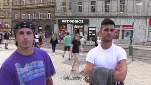Czech Hunter: Money talks: tempting a fashion model to gay