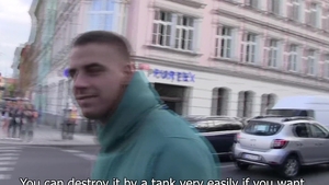 Czech Hunter: Hunk's Underwear Sale Goes Very Wrong