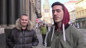 Czech Hunter: A Nervous Encounter at Bar