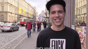 Czech Hunter: A Nervous Encounter at Bar