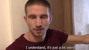 Debt Dandy: Cute Guy's Apartment Debauchery