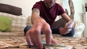 Debt Dandy: Cute Guy's Apartment Debauchery