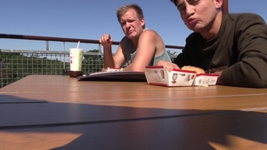 Czech Hunter: A Taste of Paradise in Public Surroundings