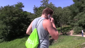 Czech Hunter: A Taste of Paradise in Public Surroundings