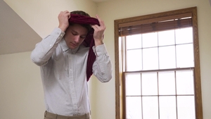 catholicboys: Sneaking Handjob from Priest