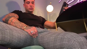 HotAFmen: Inked God's Big-Chested Seduction