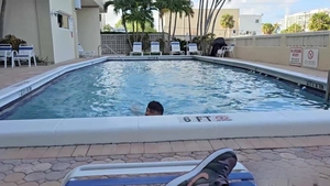 AmateurGayPOV: My Hot Neighbor Swims Laps