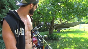 maskurbate: Revving Hearts with Zack's Motorbike
